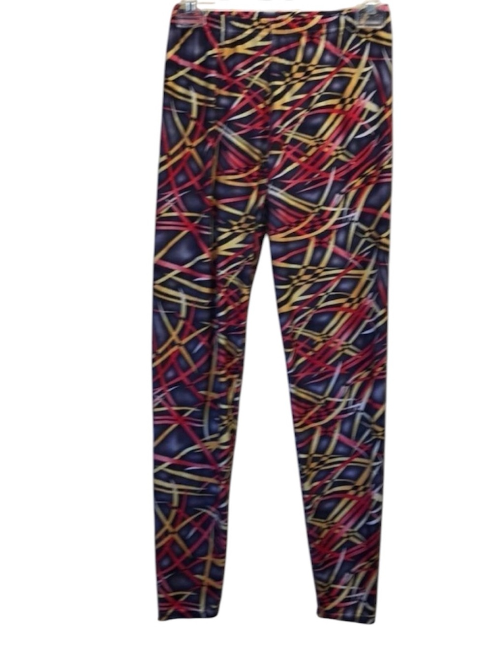 ❤️NWOT J & Me Colorful and Gray Leggings